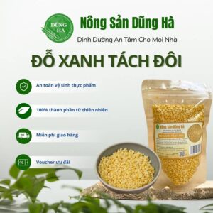 Đỗ xanh tách đôi