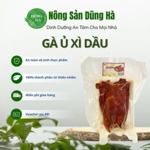 Gà ủ xì dầu