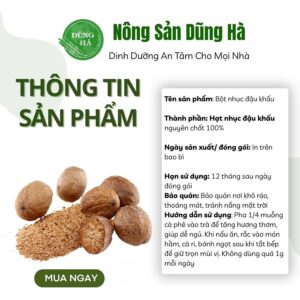 bột nhục đậu khấu