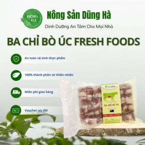Ba chỉ bò úc fresh foods
