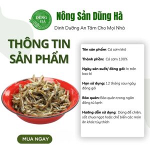 141 Cá cơm khô