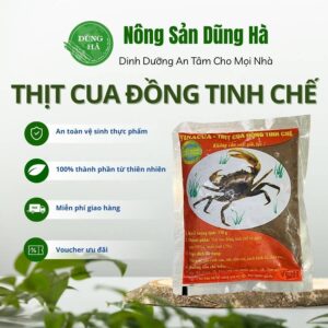 Thịt cua đồng tinh chế