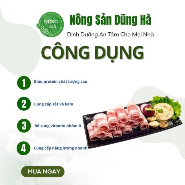 Ba chỉ bò úc fresh foods