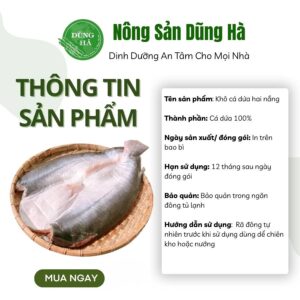 Khô cá dứa 2 nắng