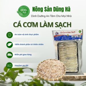 Cá cơm làm sạch