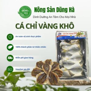 Cá chỉ vàng khô