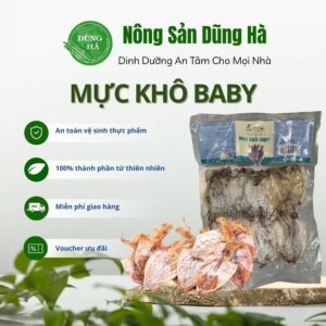 Mực khô baby