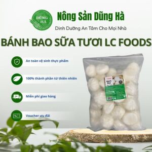 Bánh bao sữa tươi lc foods