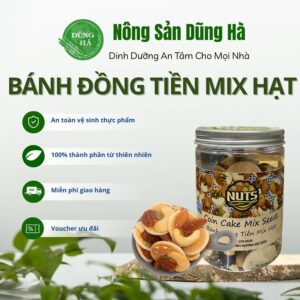 Bánh đồng tiền mix hạt
