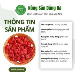 Dâu tây sấy dẻo