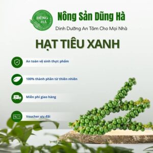 Hạt Tiêu xanh