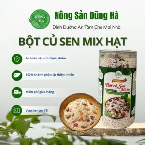 Bột củ sen mix hạt