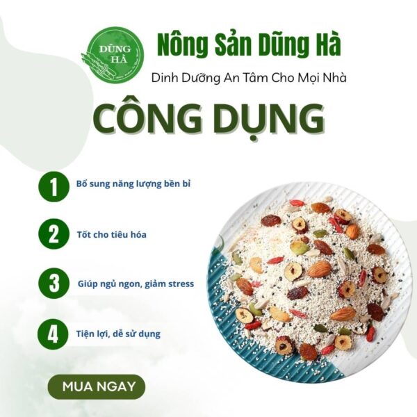 Bột củ sen mix hạt
