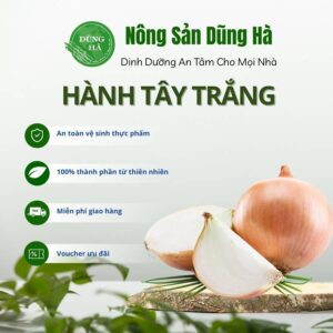 hành tây trắng