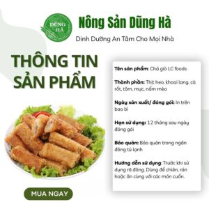 Chả giò rế hải sản