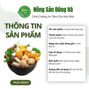 Combo lẩu tổng hợp