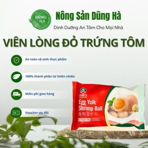 Viên lòng đỏ trứng tôm