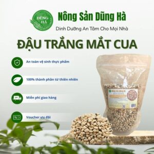 Hạt đậu trắng mắt cua