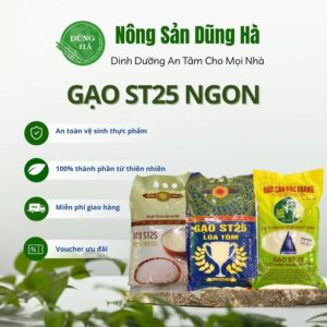 Gạo st25 ngon