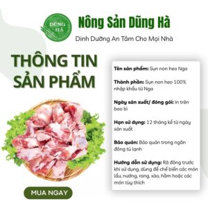 Sụn non heo nga
