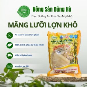 Măng lưỡi lợn khô