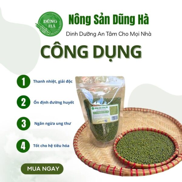 Đỗ xanh nguyên vỏ