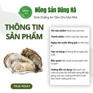 Ruột hàu sữa