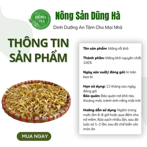 măng rối khô