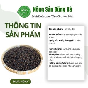 hạt tiêu đen