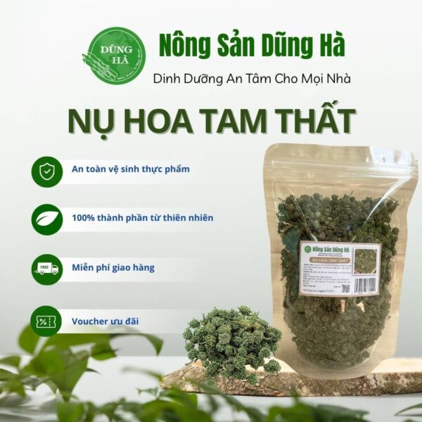 nụ hoa tam thất