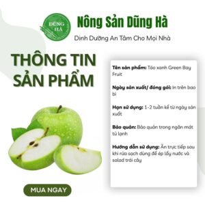 Táo Xanh Golden Bay Fruit