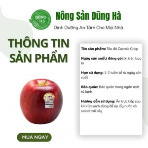 Táo Đỏ Cosmic Crisp