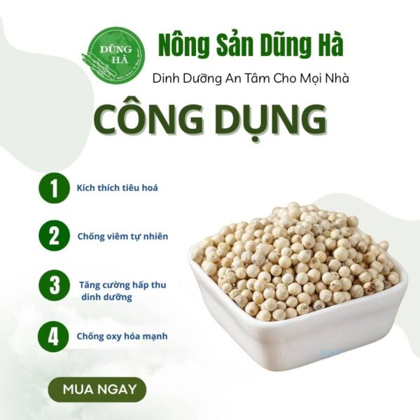 hạt tiêu sọ