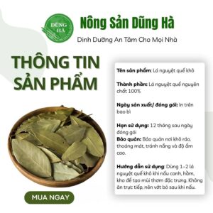 lá nguyệt quế khô