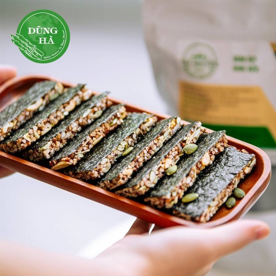 Bánh rong biển mix hạt