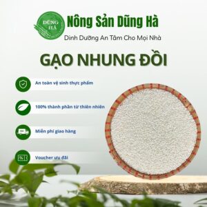 Gạo nếp nhung đồi