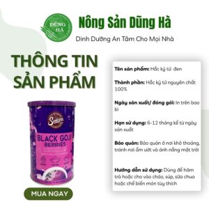hắc kỷ tử đen