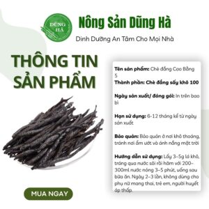 Chè đắng Cao Bằng