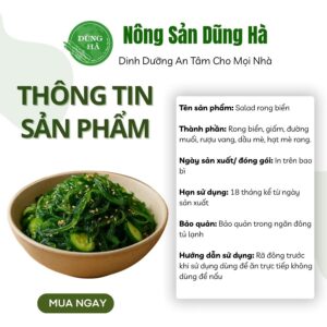 Salad rong biển