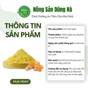 Tinh bột nghệ