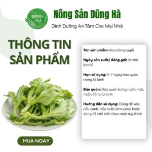 Rau bông tuyết