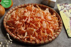 Cách làm mứt cà rốt không bị chảy nước – Giòn ngon, giữ màu tự nhiên